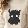 Cute Monster - Laser Engraver DXF Free Download