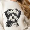 Stunning Morkie - Sublimation SVG