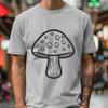 Stunning Mushroom - Laser Engraver SVG