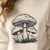 Beautiful Mushroom - Laser Engraver SVG Free Download