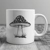 Stunning Mushroom Drawing - Free DXF