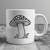 Beautiful Mushroom In DXF - Free Digital Download