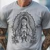 Beautiful Virgin Mary - For Laser Engraver Project