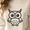 Unique Owl - Sublimation PNG