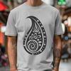 Artistic Paisley In SVG & DXF