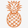 Free Pineapple Digital Artwork