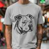 Creative Pitbull In SVG & DXF