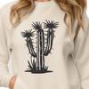 Beautiful Desert Plant - Laser Engraver DXF Free Download