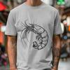 Shrimp Vector Art In SVG, PNG, PDF And DXF File Formats