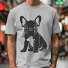 French Bulldog Illustration In SVG File Format For Free Download