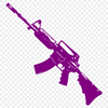 Assault Rifle In SVG Format - Free Digital Download, Commercial Use