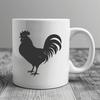 Cockerel In SVG, PNG, PDF And DXF Files