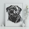 Free Rottweiler Template - Free PNG Download