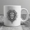 Ornate Lion - SVG Format