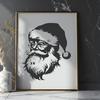 Artistic Santa In DXF For Free Download