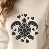 Creative Sea Turtle Vector Craft File - Free SVG Download