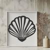 Free Seashell Stencil - Free PNG