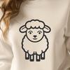 Unique Sheep In DXF - Free Download