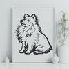 Free Shetland Sheepdog - DXF For Commercial Use