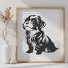 Shih Tzu SVG, PNG, PDF And DXF Files