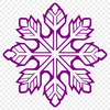 Free Snowflake - Glowforge DXF