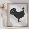 Free Unique Turkey Template SVG - Commercial Use