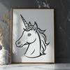 Creative Unicorn - Sublimation PNG