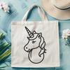 Beautiful Unicorn Vector Craft File