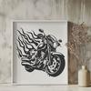 Stunning Motorbike SVG - For Cricut Project