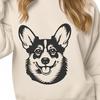 Artistic Welsh Corgi - DXF Format