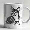 Free Welsh Corgi In DXF - For Free Download, Commercial Use