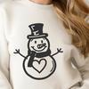 Creative Snowman In PDF & PNG