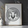 Beautiful Zodiac Symbol - Laser Engraver SVG Free Download