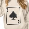 Decorative Ace of Spades Card Design A single playing card featuring the Ace of Spades design.