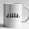 A vector design featuring a stylized feline animal, suitable for print or digital use.