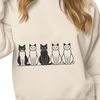 Cute Cat SVG Design A simple illustration of a domestic cat's face, suitable for vector art projects.