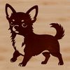 A small dog breed illustration in vector format, suitable for commercial or personal use.