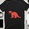 Cute Ferret Graphic for Personal Projects Vector illustration of a Ferret in silhouette format, suitable for commercial and personal use.