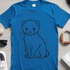 Neutral Ferret Pose Vector Art A detailed illustration of a ferret in a neutral pose.
