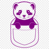 A cartoon-style illustration of a small, furry ferret with a curious expression.