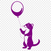 Ferret Silhouette Profile Vector Art A cartoon-style illustration of a ferret in profile.