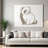 Cute Vector Ferret Design Vector illustration of a cute ferret, suitable for digital crafting and cutting machines.