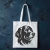 Beautiful Golden Retriever Portrait Vector Art A detailed illustration of a Golden Retriever's head, suitable for vector graphics.