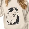 Cricut Friendly Guinea Pig Vector A Guinea Pig illustration designed as a vector graphic for cutting machines like Cricut or laser cutters.