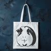 An SVG design of a small furry pet Guinea Pig with clean lines and simple details.