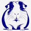 Vector Graphic Guinea Pig Pet Illustration of a guinea pig, a popular household pet.