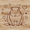 Rodent Royalty A large rodent with webbed feet, known as the world's largest semi-aquatic animal.