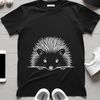 Cute Hedgehog Vector Design A high-quality vector illustration of a hedgehog, suitable for cutting machines or laser cutters.