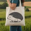 Free SVG Clip Art of a Beautiful Hedgehog Design A hedgehog illustration in vector format.