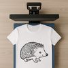 Beautiful Hedgehog Icon Design An SVG icon of a hedgehog featuring detailed animal design elements.